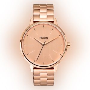 Nixon Kensington rose gold watch like new